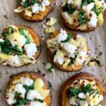 Vegan Mini Sweet Potato Pizzas with Artichokes and Arugula [GF]