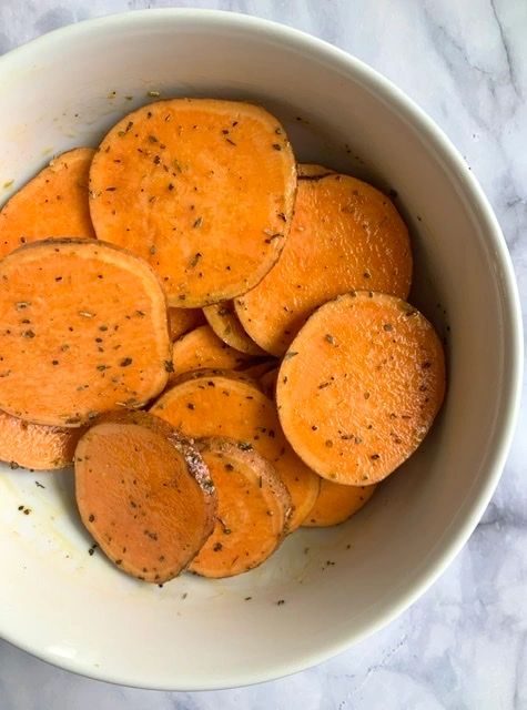 Vegan Mini Sweet Potato Pizzas with Artichokes and Arugula [GF]