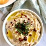 Vegan Lemon Garlic & Rosemary White Bean Dip [GF]