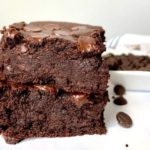 Vegan Fudgy Double Chocolate Brownies