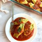 Vegan Stuffed Shells with Spinach & Herb Almond Ricotta [Oil-Free]