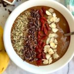 Vegan Banana Cacao Smoothie Bowl [GF]