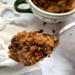 Vegan Chocolate Chip Cookie Mug Cake [GF]