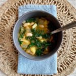 One-Pot White Bean, Kale and Potato Soup [V+GF]