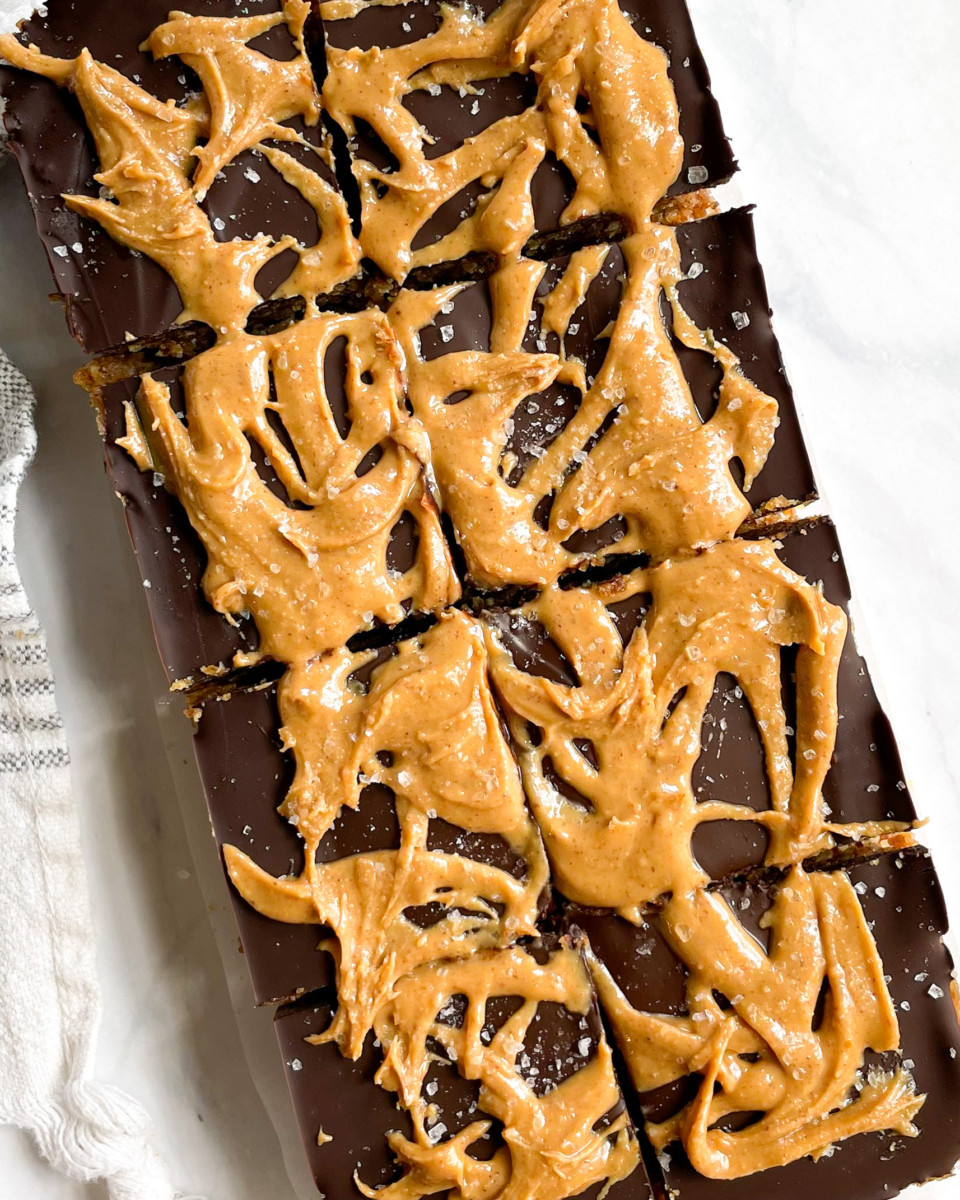 Peanut Butter Chocolate Bark Recipe